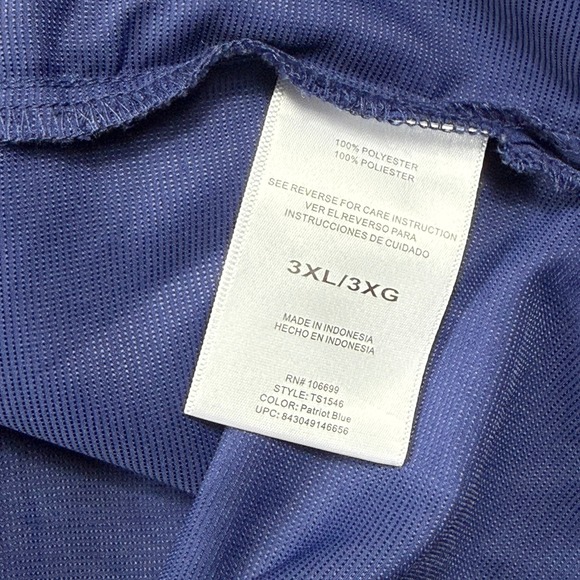 Realtree Fishing Mens 3XL Blue Button Down Long Sleeve Guide Shirt TS1546 - Picture 11 of 11